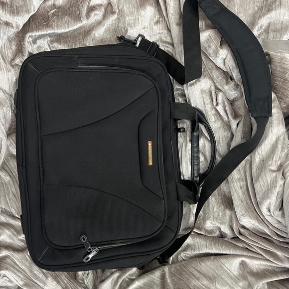 Alpine-Swiss-Laptop-Briefcase-Bag-Business-Geat Shape! - Picture 5 of 11